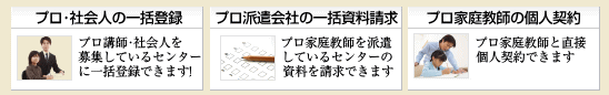 プロ家庭教師 特集